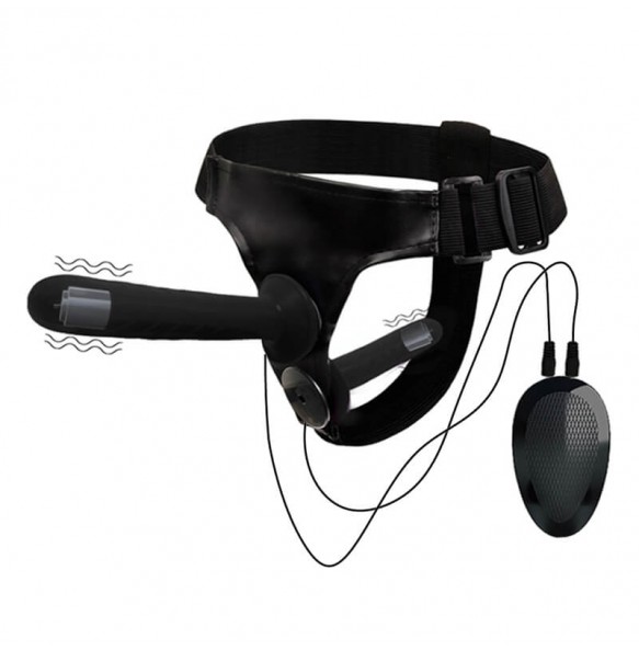 Orissi - Female Leather Strap On Vibrator (L:17cm - D:3.7cm) Orissi - Female Leather Strap On Vibrator (L:17cm - D:3.7cm)